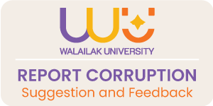 Integrity and Transparency Assessment Walailak University