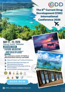 the 8th Current Drug Development (CDD) International Conference 2026: Exploring the Future of Medicine and Health Care